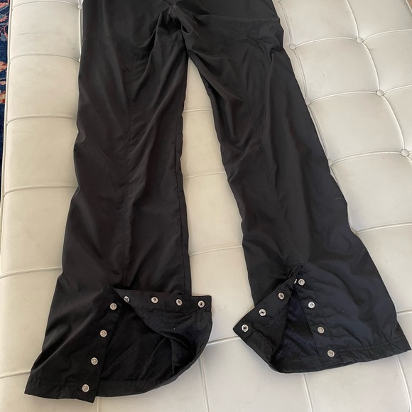 SOLD - Stella McCartney Adidas track pant with convertible split hem black,small - Picture 5 of 9